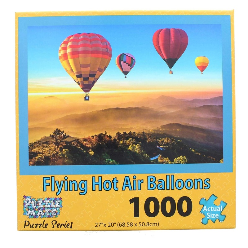 Flying Hot Air Balloons Puzzle 1000 Pieces 27' X 20'