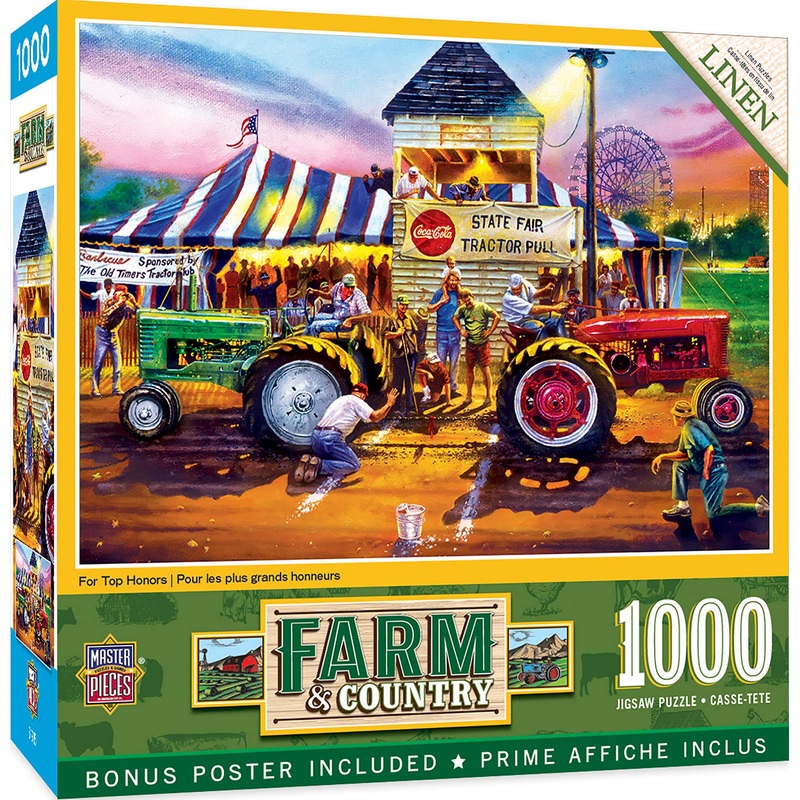 Masterpieces 1000 Piece Jigsaw Puzzle For Adults, Family, Or Youth - For Top Honors - 19.25'X26.75'