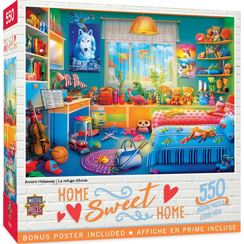Masterpieces 500 Piece Jigsaw Puzzle For Adults And Family - Annie'S Hideaway - 18'X24'