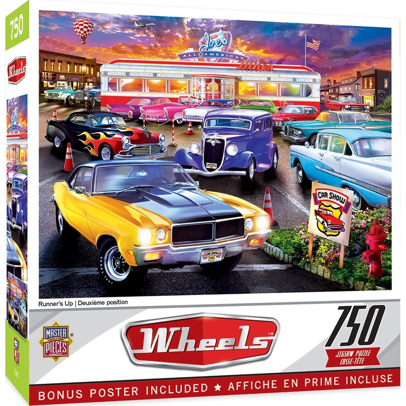 Masterpieces 750 Piece Jigsaw Puzzle For Adults And Family - Runner'S Up - 18'X24'