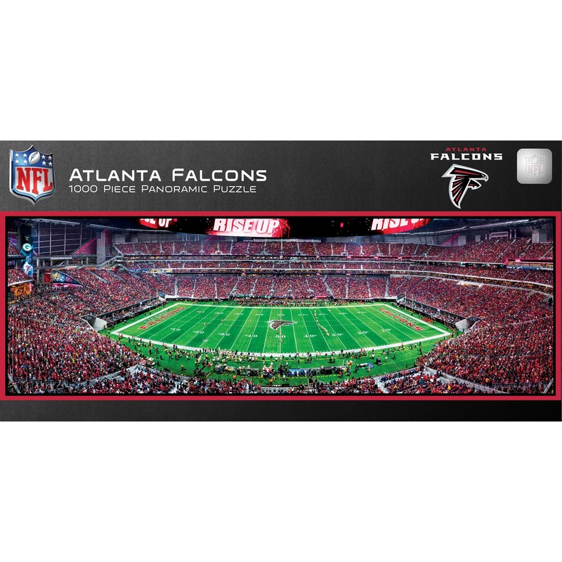 Masterpieces Nfl Atlanta Falcons Stadium Panoramic Jigsaw Puzzle, 1000 Pieces
