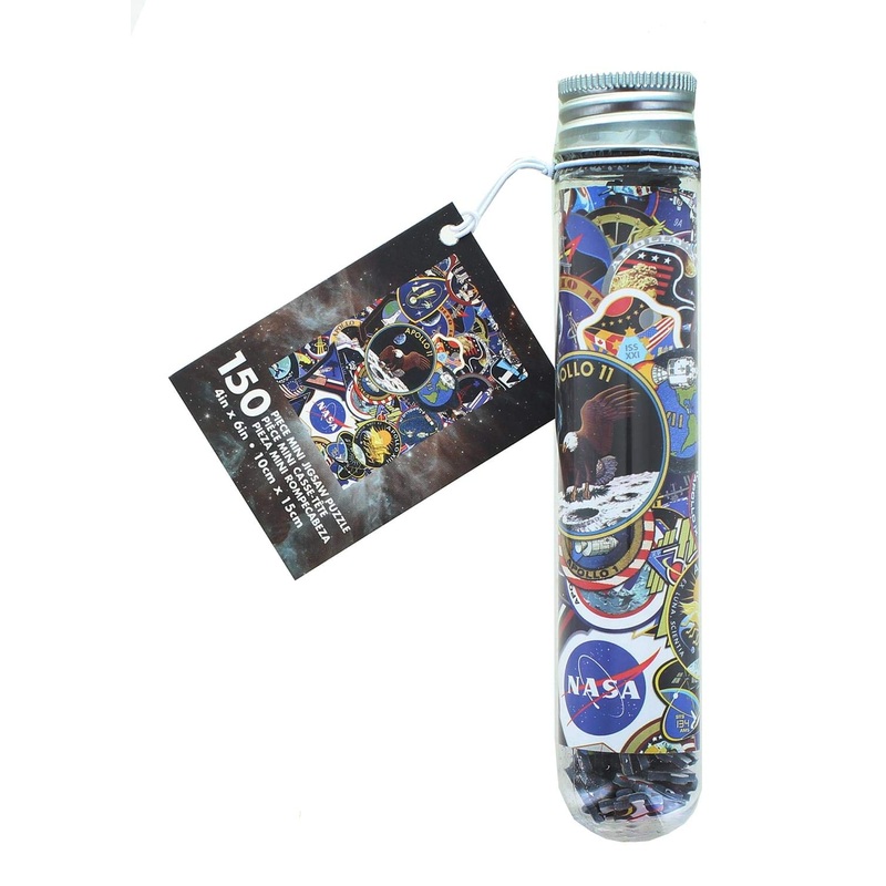 Nasa Mission Logoso 150 Piece Mini Jigsaw Puzzle In Tube