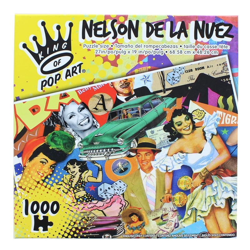 Nelson De La Nuez King Of Pop Art 1000 Piece Jigsaw Puzzle | Old Havana