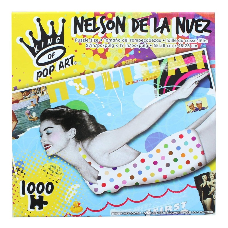 Nelson De La Nuez King Of Pop Art 1000 Piece Jigsaw Puzzle | Summer To Remember