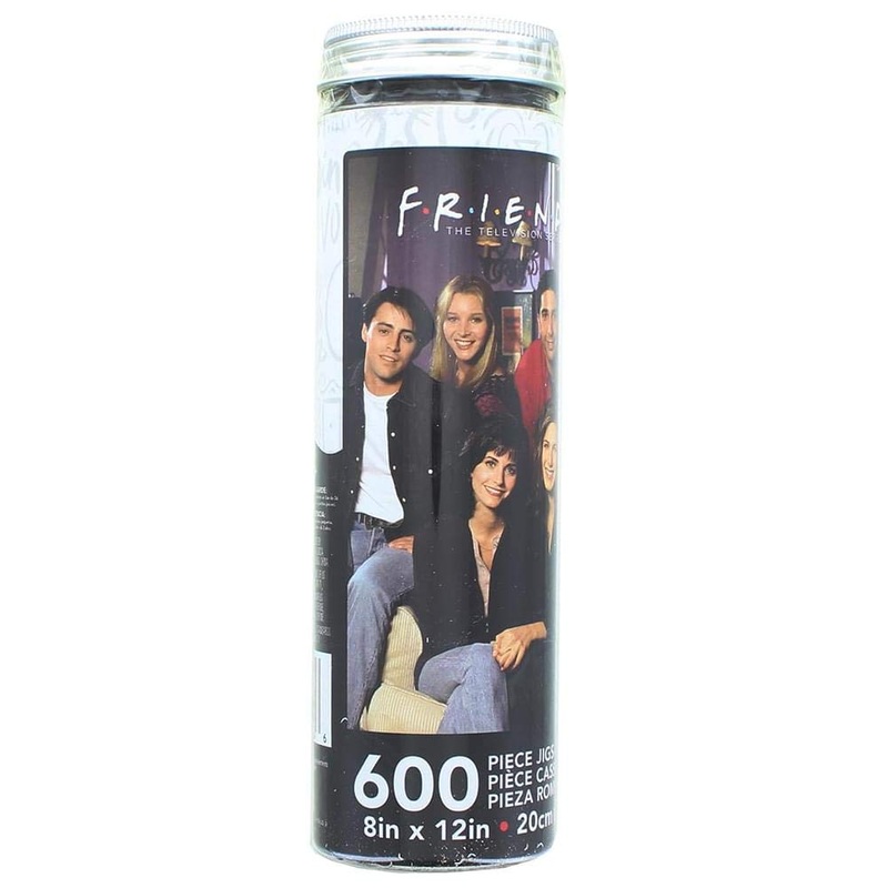 Nmr Friends Cast Mega Micro 600 Piece Jigsaw Puzzle Tube