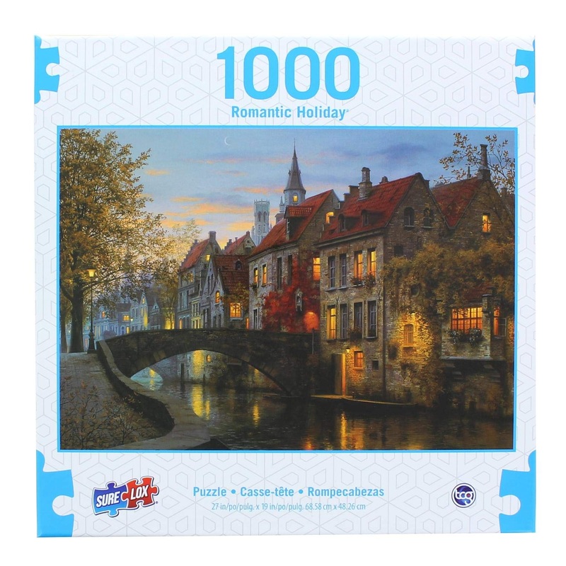 Silent Evening 1000 Piece Puzzle Romantic Holiday