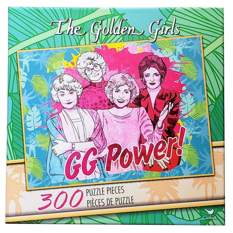 The Golden Girls Gg Power! 300 Puzzle Pieces Cardinal 18'X24'
