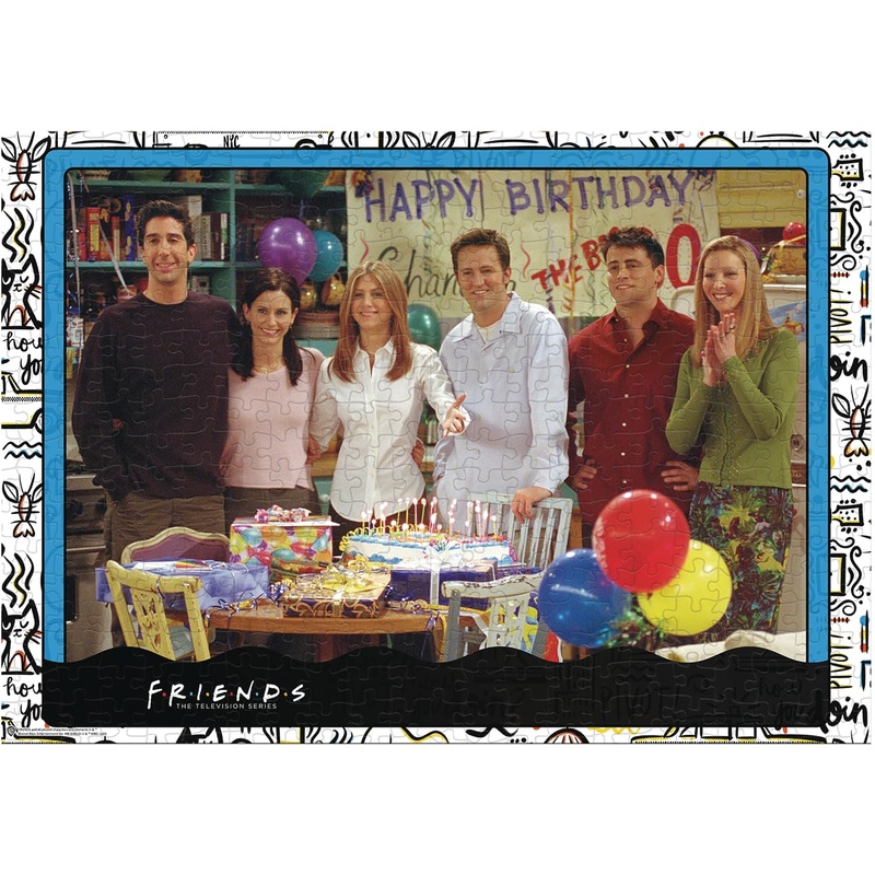 Top Trumps Friends Birthday 1000 Pc Jigsaw Puzzle (Wm00940-Ml1-6)
