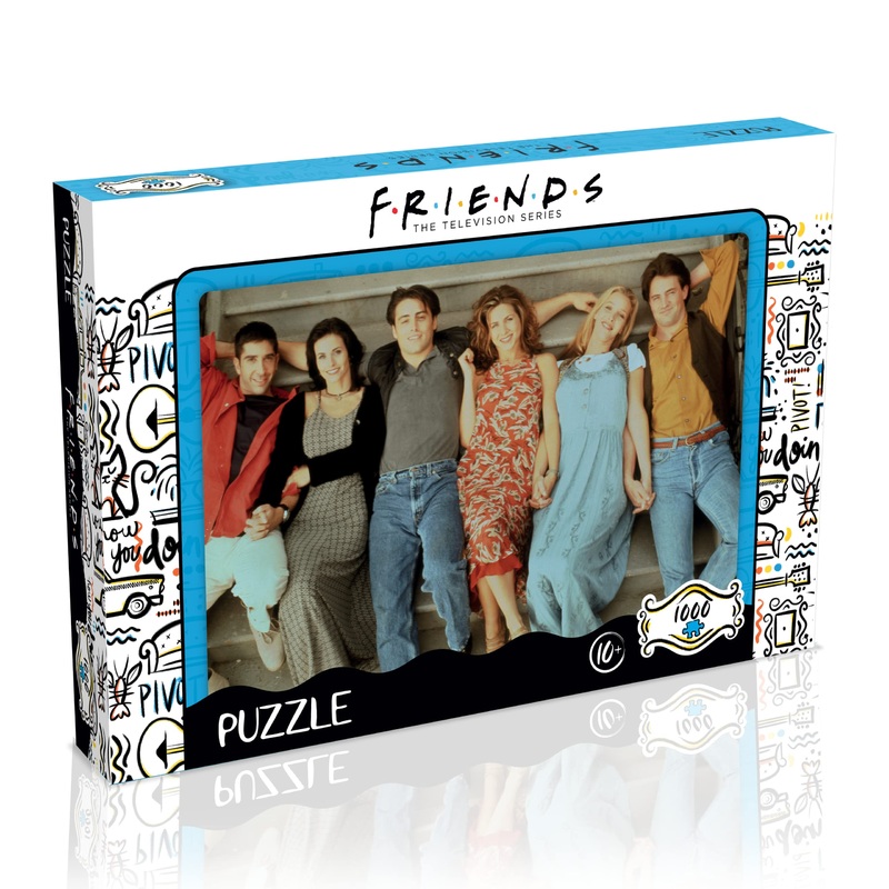 Winning Moves Games Winning Moves Wm01042-Ml1-6 Friends Stairs 1000 Piece Jigsaw Puzzle Game