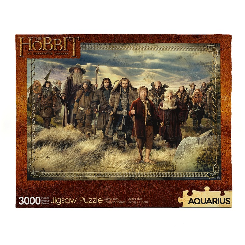 Aquarius The Hobbit Puzzle (3000 Piece Jigsaw Puzzle) - Glare Free - Precision Fit - Officially Licensed The Hobbit Merchandise & Collectibles - 32 X 45 Inches