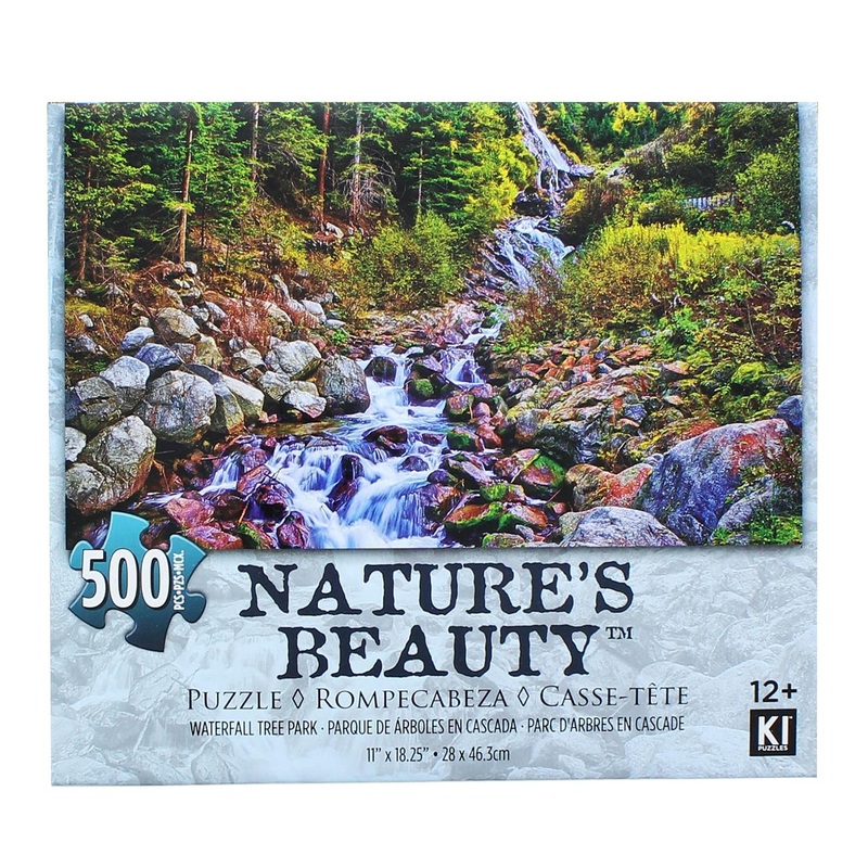 Babbling Brook 500 Piece Natures Beauty Jigsaw Puzzle