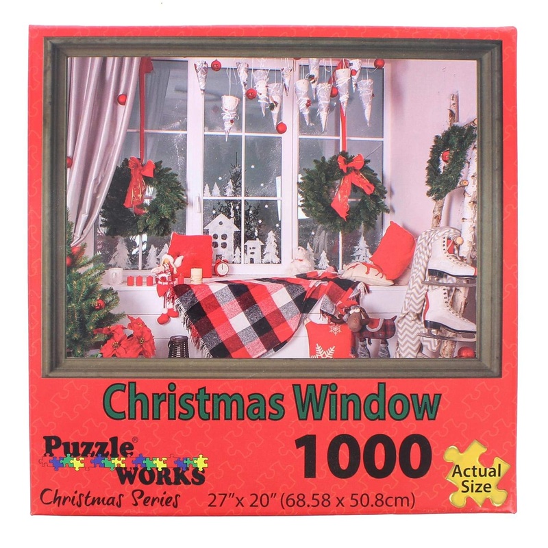 Christmas Window 1000 Piece Jigsaw Puzzle