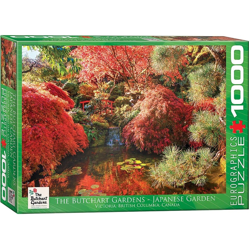 Eurographics Butchart Gardens - Japanese Garden Jigsaw Puzzle (1000-Piece)