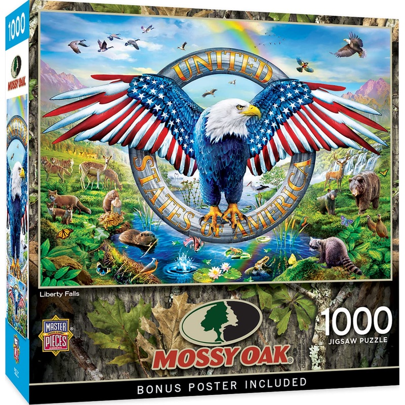 Masterpieces 1000 Piece Jigsaw Puzzle For Adults, Family, Or Youth - Liberty Falls - 19.25'X26.75'