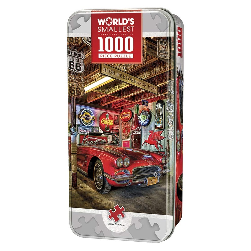Masterpieces 1000 Piece Jigsaw Puzzle With Collectible Tin Case - High Performance - 11.25'X16.75'
