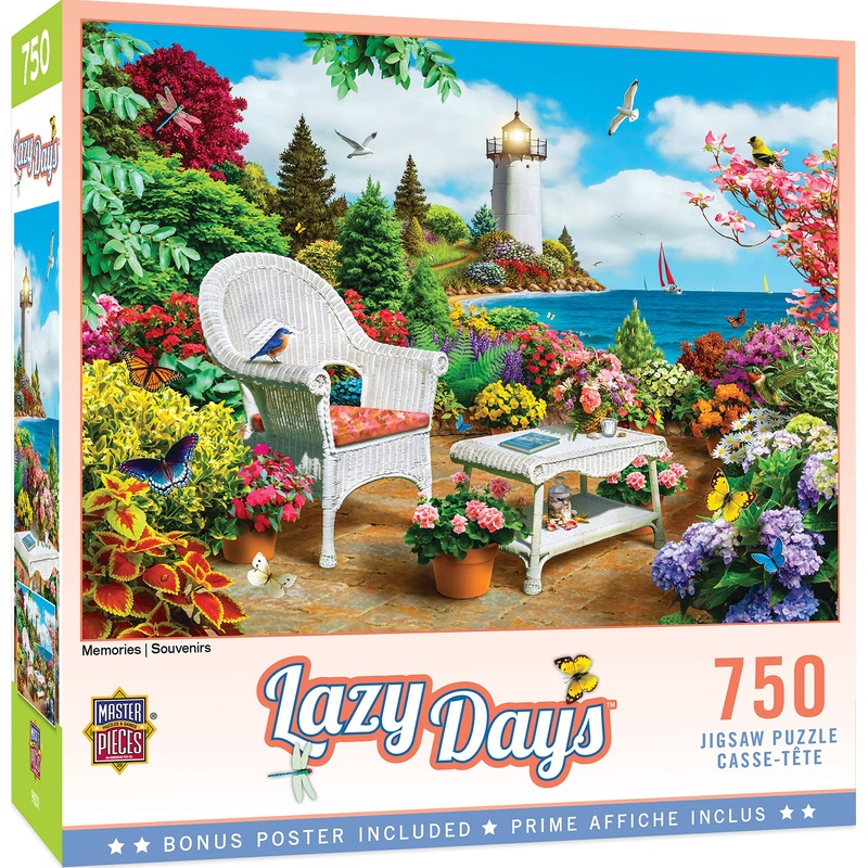 Masterpieces 750 Piece Jigsaw Puzzle For Adults And Family - Memories - 18'X24'