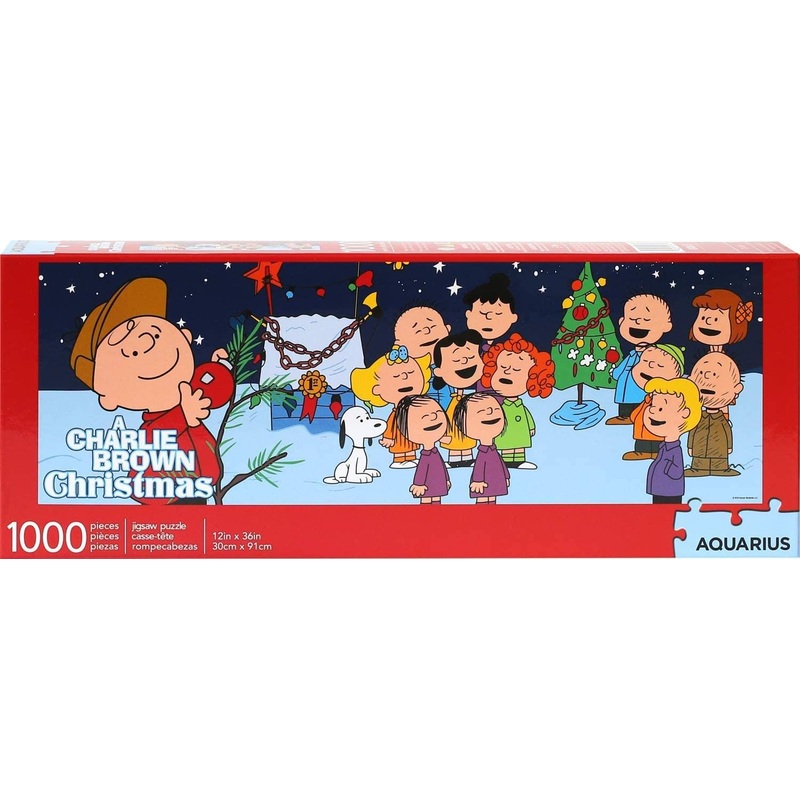 Nmr Distribution, Charlie Brown Christmas Slim Puzzle, 1000 Pieces