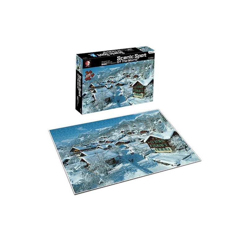 Scenic Spot Of The World Hotel Eigerblick 500 Piece Jigsaw Puzzle