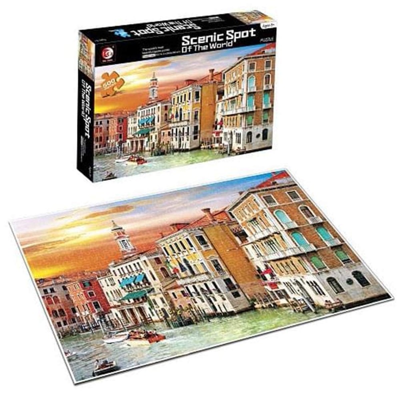 Scenic Spot Of The World Venice 500 Piece Jigsaw Puzzle
