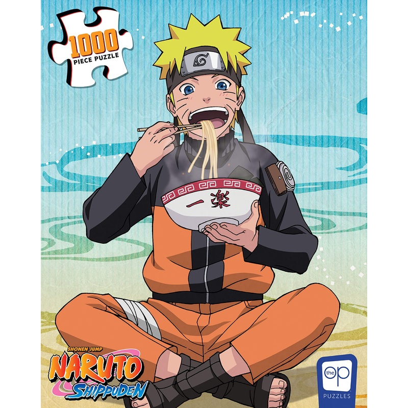 Usaopoly Naruto Ramen Time 1000 Piece Jigsaw Puzzle | Officially Licensed Naruto Merchandise | Collectible Puzzle Featuring Naruto Uzumaki From The Anime Show And Manga