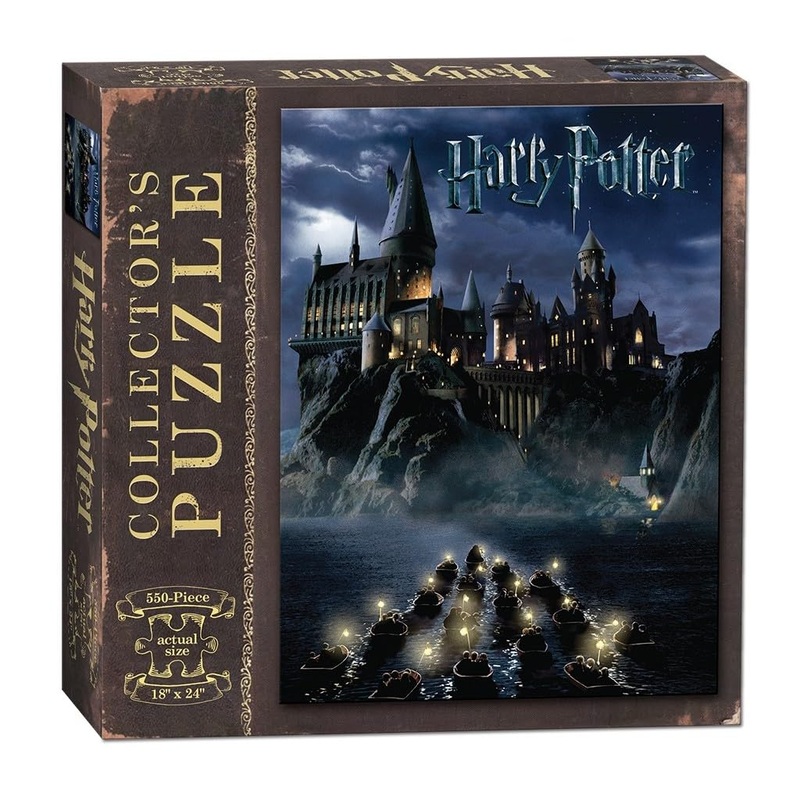 Usaopoly World Of Harry Potter 550Piece Jigsaw Puzzle | Art From Harry Potter & The Sorcerer'S Stone Movie | Official Harry Potter Merchandise | Collectible Puzzle