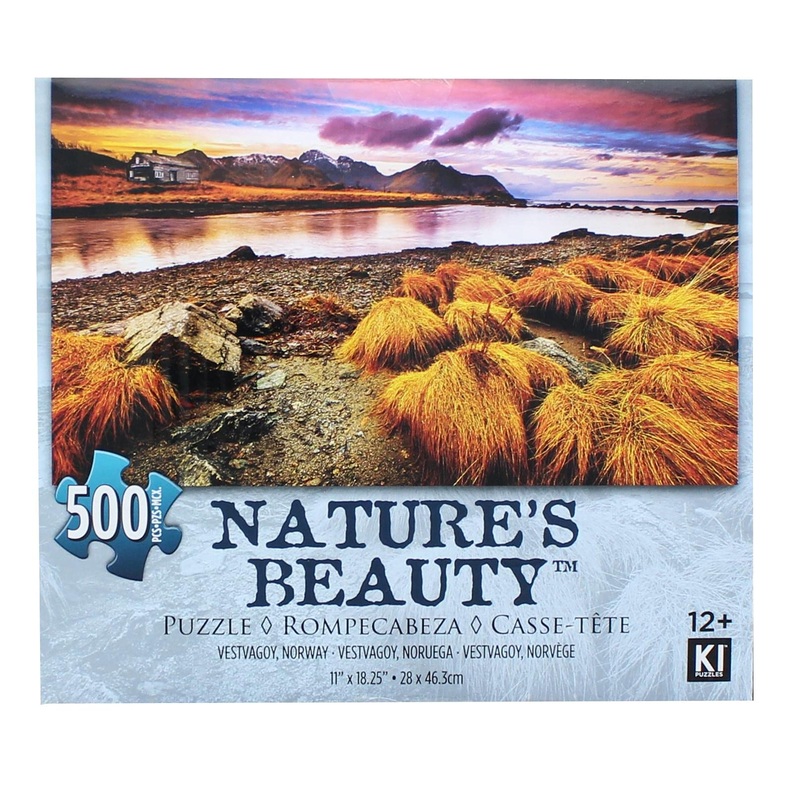 Vestvagoy Norway 500 Piece Natures Beauty Jigsaw Puzzle