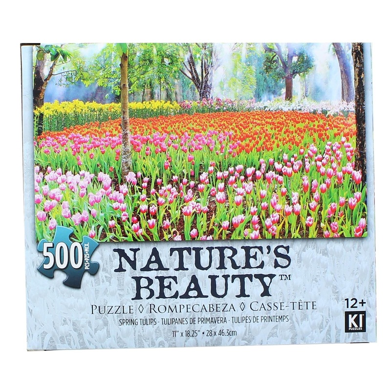 Wild Flowers 500 Piece Natures Beauty Jigsaw Puzzle