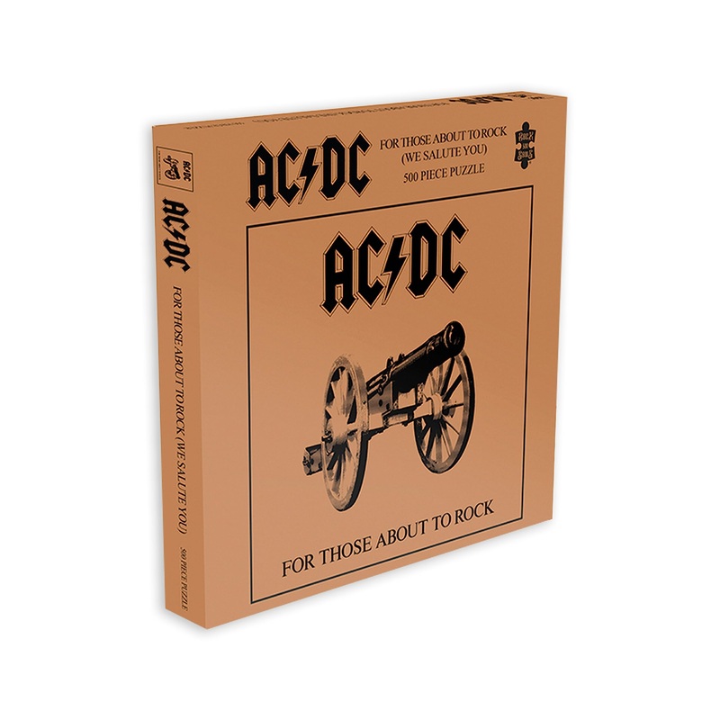 Ac/Dc For Those About To Rock (500 Piece Jigsaw Puzzle)