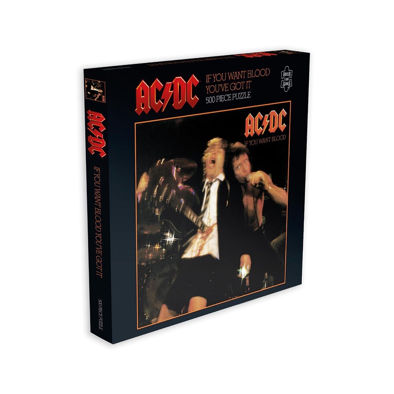 Ac/Dc If You Want Blood (500 Piece Jigsaw Puzzle)