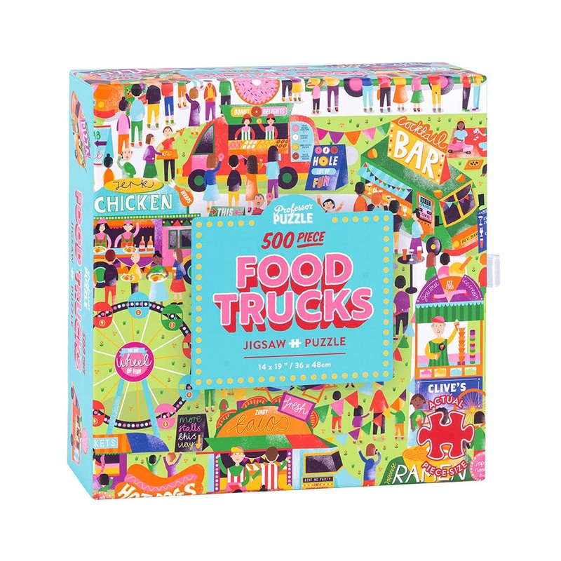 Food Truck Festival 500Pc Jigsaw Puzzle