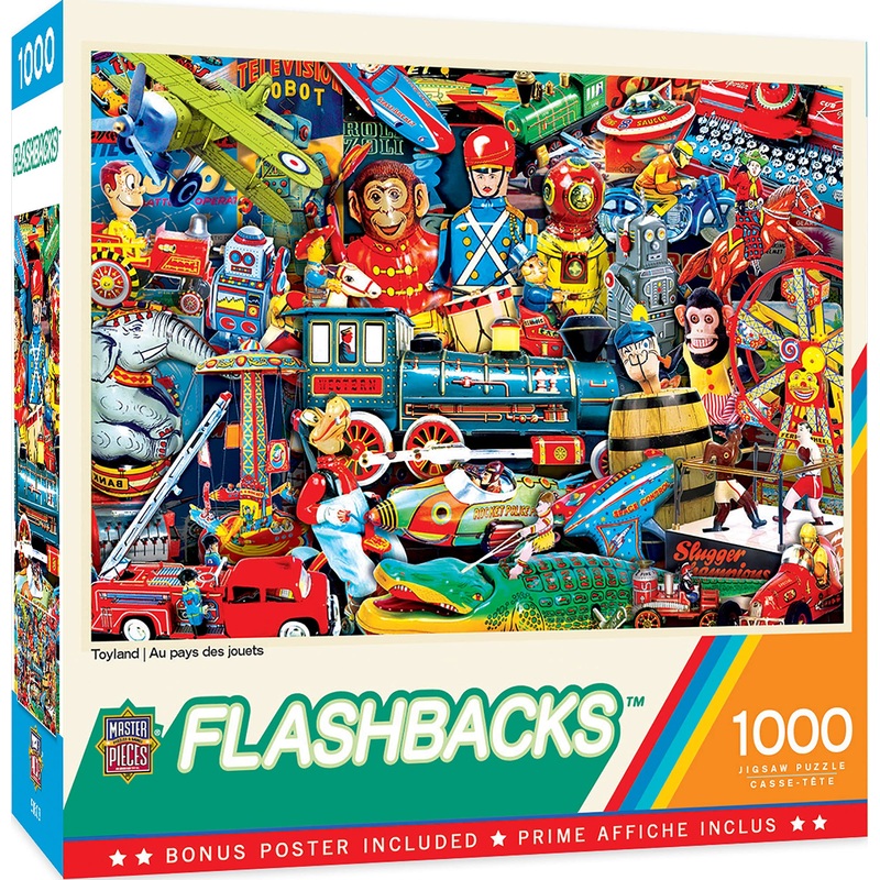 Masterpieces 1000 Piece Jigsaw Puzzle For Adults, Family, Or Kids - Toyland - 19.25'X26.75'