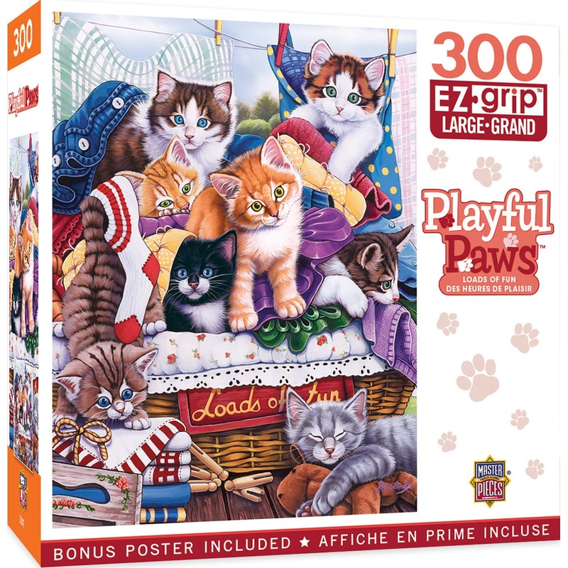 Masterpieces 300 Piece Ez Grip Jigsaw Puzzle - Loads Of Fun - 18'X24'