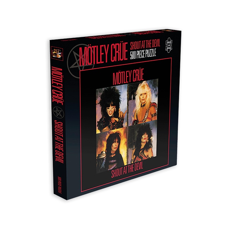 Motley Crue Shout At The Devil (500 Piece Jigsaw Puzzle)