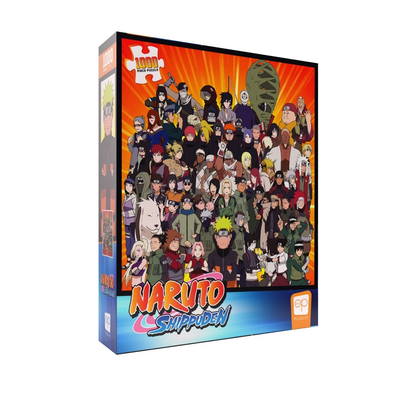 Naruto Never Forget Your Friends 1000 Piece Jigsaw Puzzle | Collectible Puzzle Featuring Artwork Of Naruto Uzumaki & Characters From The Anime Show | Officially-Licensed Naruto Merchandise