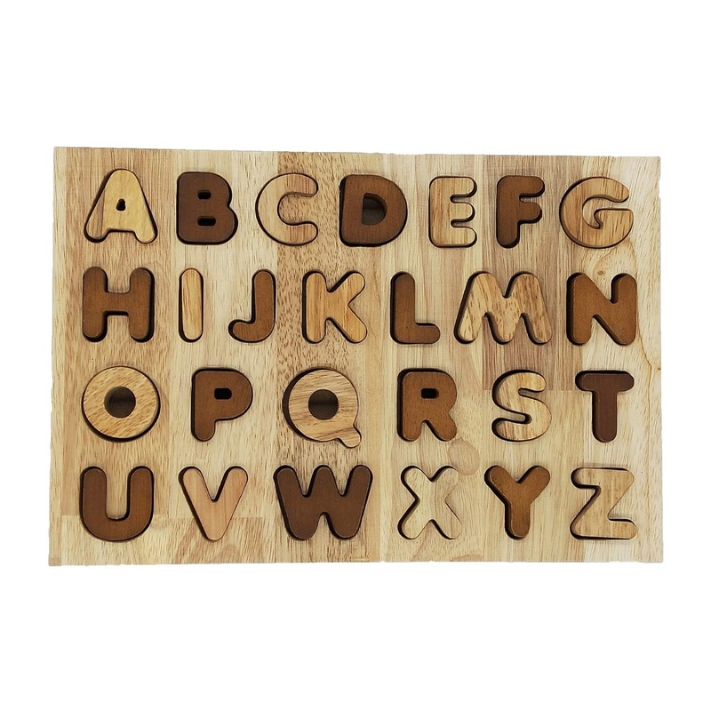Qtoys Australia Natural Capital Letter Puzzle