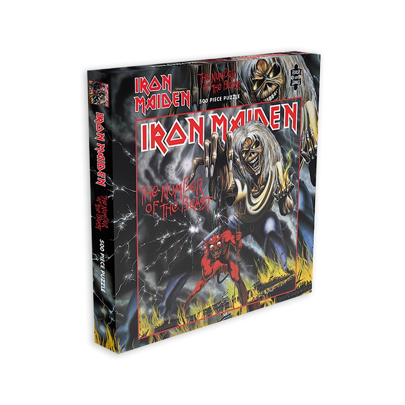 Rocksaws - Iron Maiden The Number Of The Beast (500 Piece Jigsaw Puzzle)