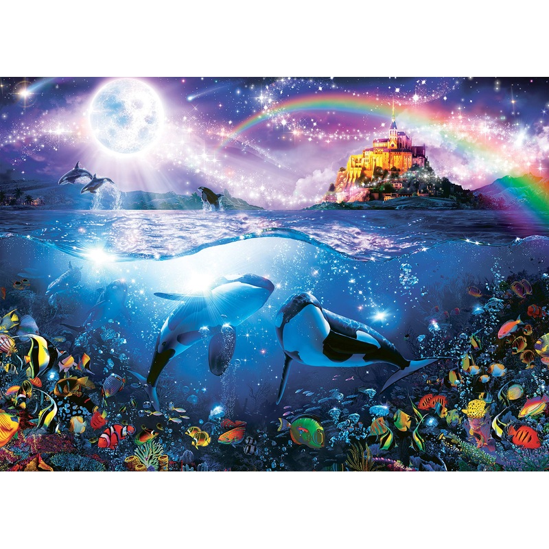 Ceaco - Ocean Magic - Paternoster Rainbow - 1000 Piece Jigsaw Puzzle