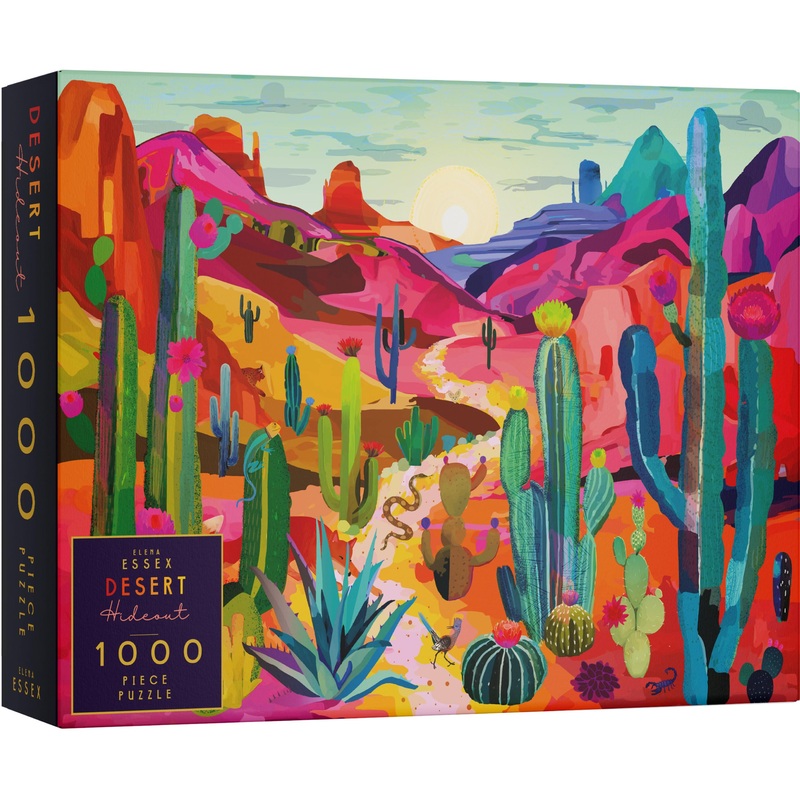 Elena Essex 1000 Piece Puzzle For Adults - Desert Hideout | Puzzles | Puzzles For Adults 1000 Pieces | Cool Cactus National Park