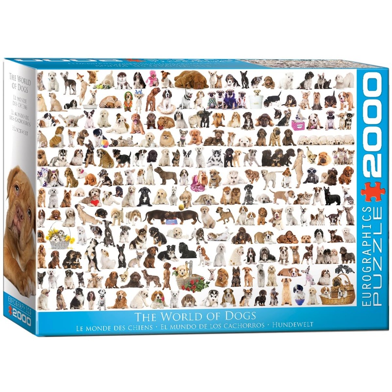 Eurographics The World Of Dogs Puzzle (2000-Piece)