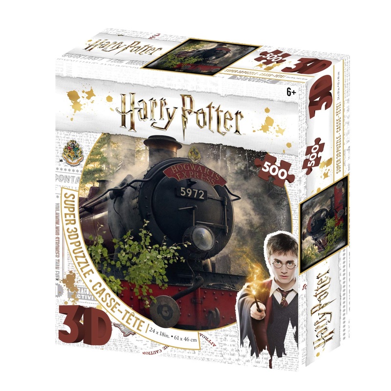 Harry Potter Hogwarts Express 3D Jigsaw Puzzle 500 Piece Multi-Colour