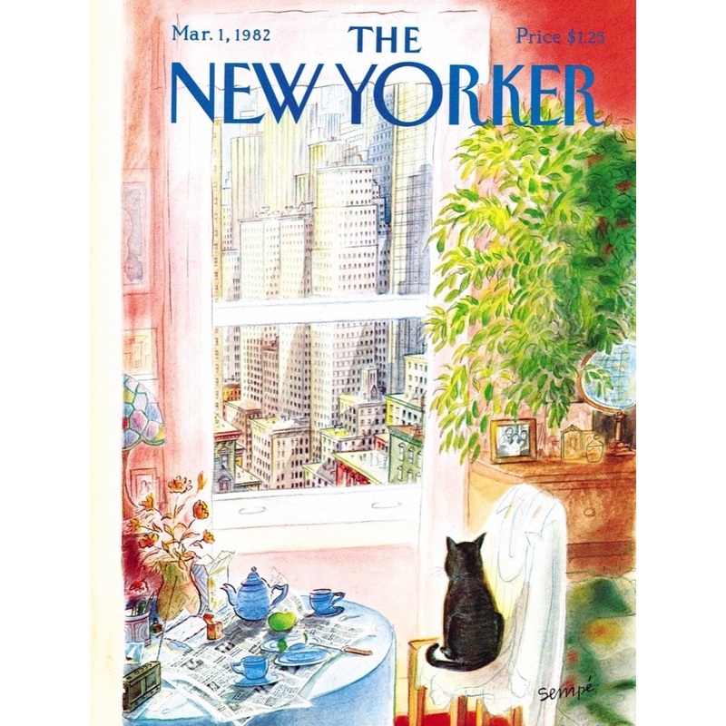 New York Puzzle Company - New Yorker Cat'S Eye View - 1000 Piece Jigsaw Puzzle For Adults By Jean-Jacques Semp