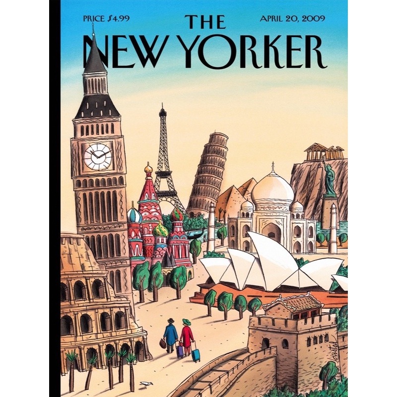 New York Puzzle Company - New Yorker Ultimate Destination - 1000 Piece Jigsaw Puzzle For Adults By Jacques De Loustal