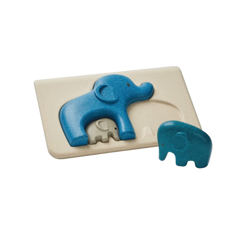 Plantoys 4635 Puzzle, Multiple-Elephants