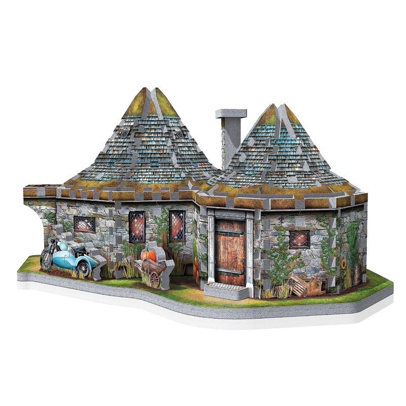 Wrebbit 3D Harry Potter HagridS Hut Puzzle, 270 Pieces, Real Jigsaw Puzzle For Adults And Teens, Paper, Beginner