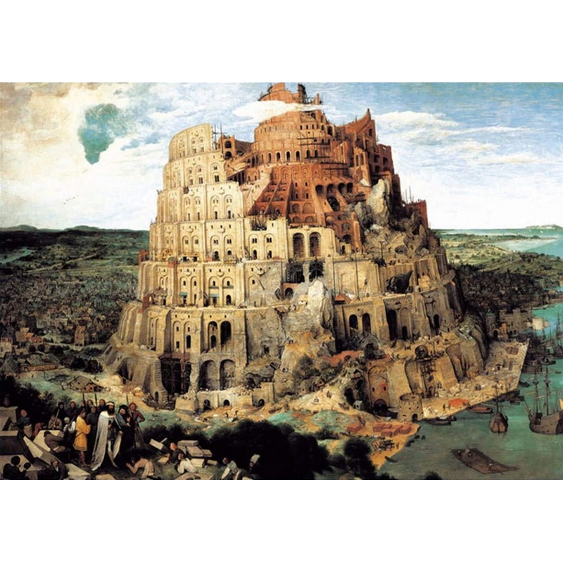 Chamberart 1000 Piece Premium Jigsaw Puzzle The Tower Of Babel A-1099