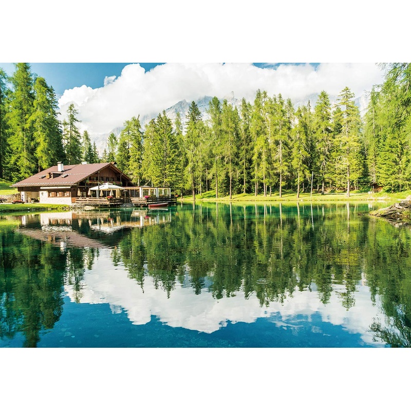 Chamberart 500 Piece Premium Jigsaw Puzzle Dolomite Lake Of Carezza A-5150