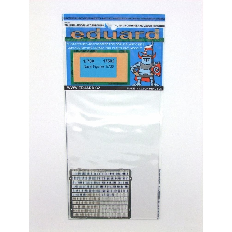 Eduard Accessories 17502 Model Building Accessories Marine Figures Painted Photo Etching Set