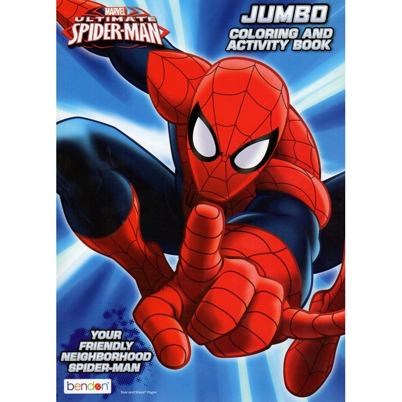 Marvel Ultimate Spider-Man Jumbo Coloring & Activity Book