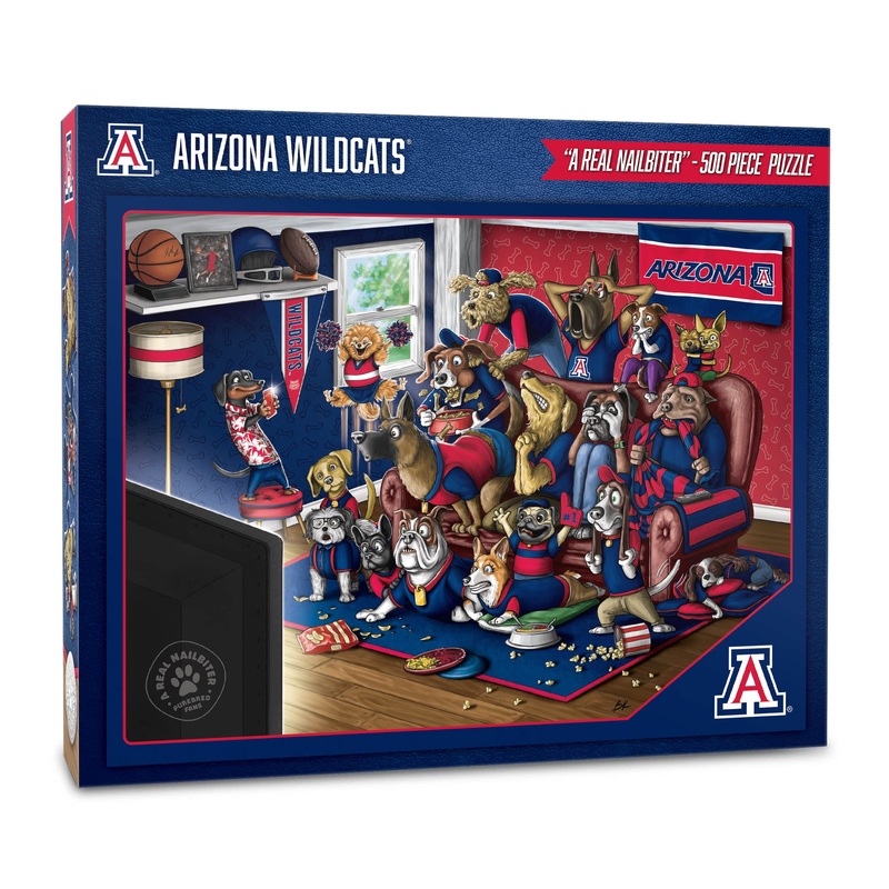 Youthefan Ncaa Arizona Wildcats Purebred Fans 500Pc Puzzle - A Real Nailbiter