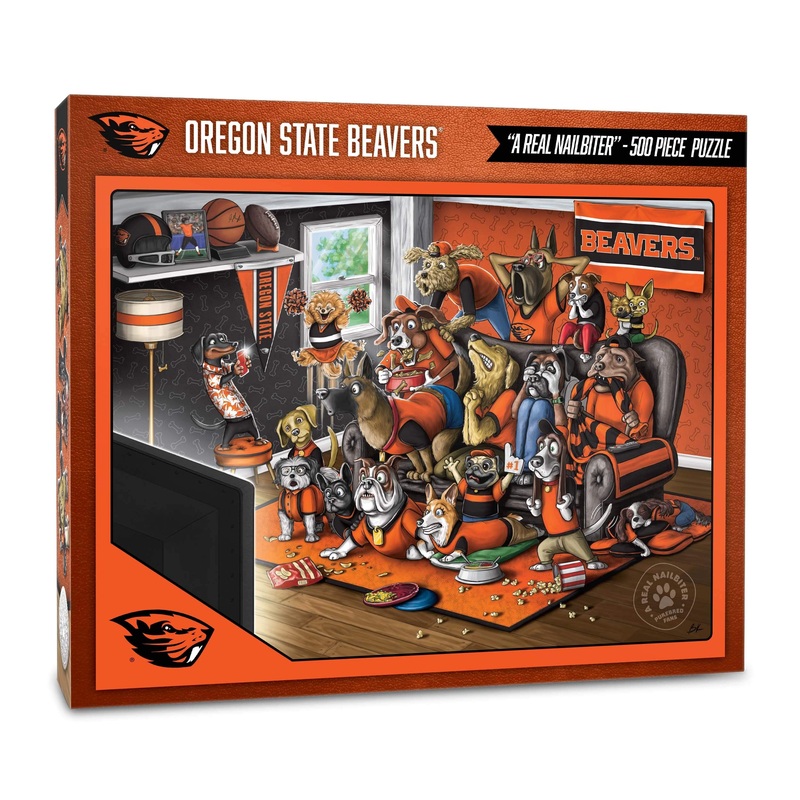 Youthefan Ncaa Oregon State Beavers Purebred Fans 500Pc Puzzle - A Real Nailbiter